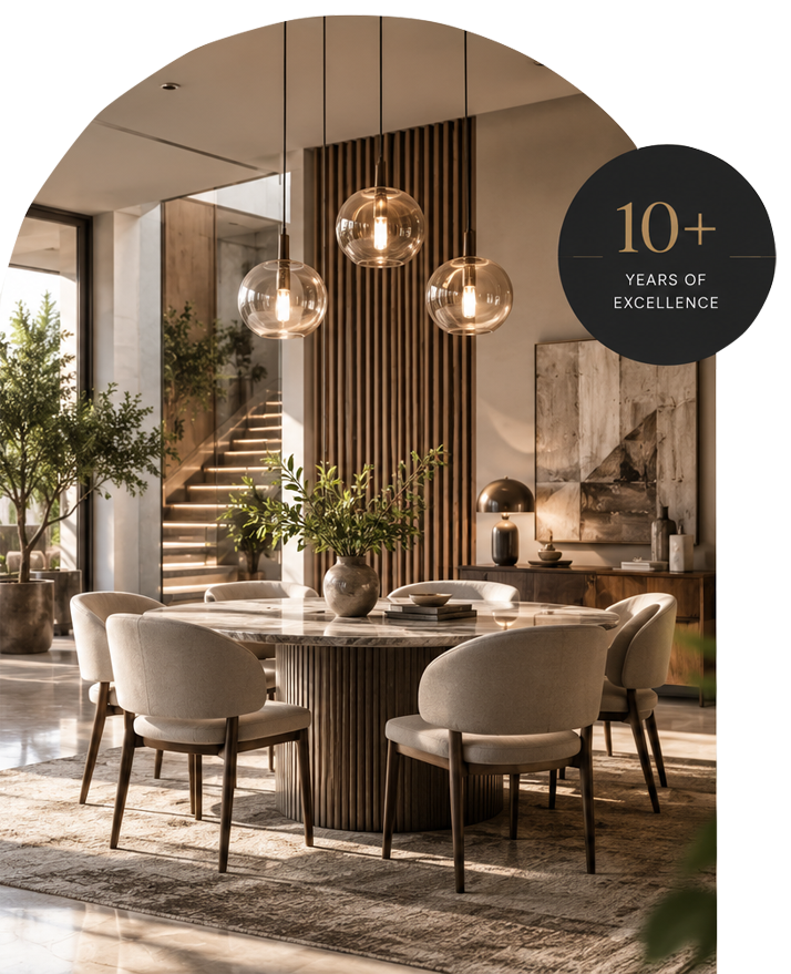 Divine Creations dining room interior design